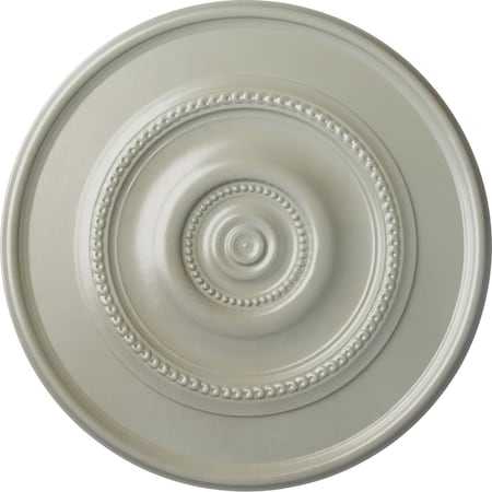 Ekena Millwork Dylar Ceiling Medallion (Fits Canopies up to 6 1/4"), Hand-Painted Flash Copper, 30"OD x 2 1/4"P CM30DYFCS